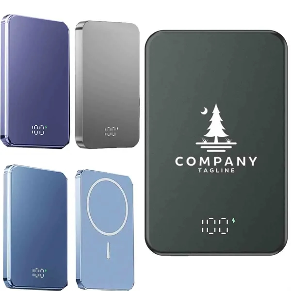 Portable 10000mAh Magnetic Power Bank - Portable 10000mAh Magnetic Power Bank - Image 0 of 3
