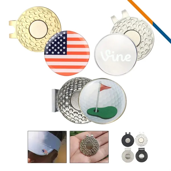 Luno Golf Ball Marker Cap Clip - Luno Golf Ball Marker Cap Clip - Image 0 of 10