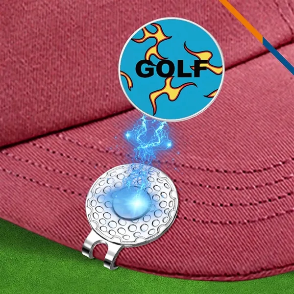 Luno Golf Ball Marker Cap Clip - Luno Golf Ball Marker Cap Clip - Image 2 of 10