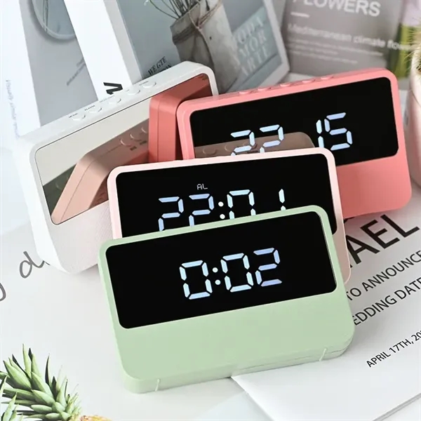 LED Mirror Clock - LED Mirror Clock - Image 1 of 6