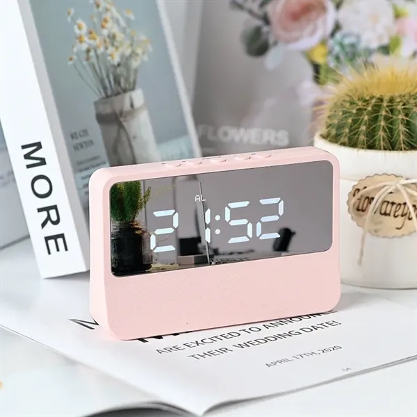 LED Mirror Clock - LED Mirror Clock - Image 4 of 6