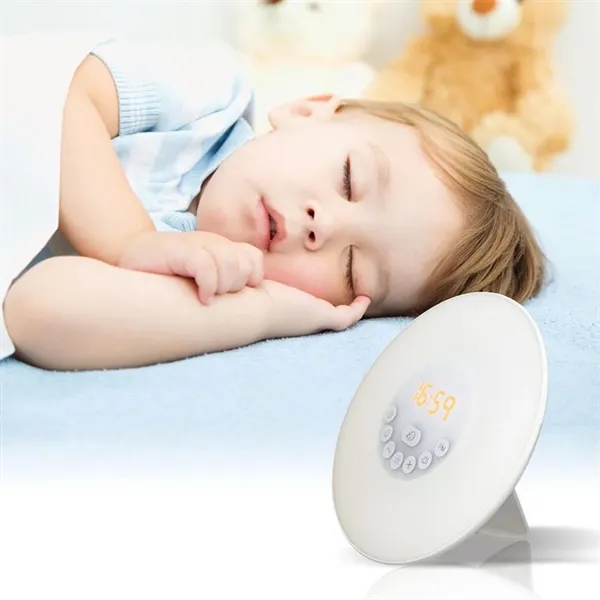 Wake Up Light Alarm Clock with Sunrise Simulation - Wake Up Light Alarm Clock with Sunrise Simulation - Image 5 of 7