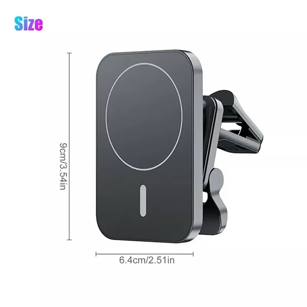 Magnetic Car Wireless Charger Mount Holder - Magnetic Car Wireless Charger Mount Holder - Image 1 of 3