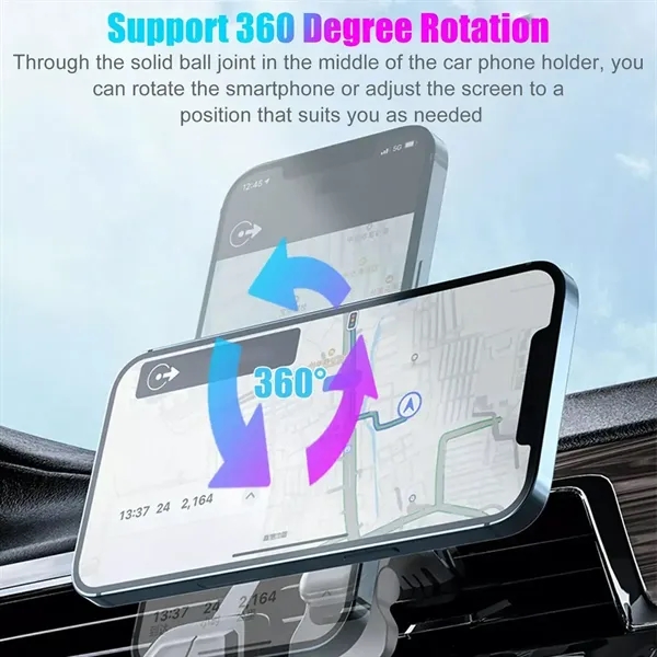 Magnetic Car Wireless Charger Mount Holder - Magnetic Car Wireless Charger Mount Holder - Image 3 of 3