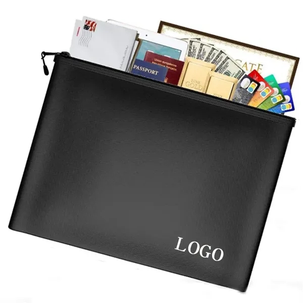 Fireproof Bag Document Holder 13.7"x9.4" - Fireproof Bag Document Holder 13.7"x9.4" - Image 0 of 1