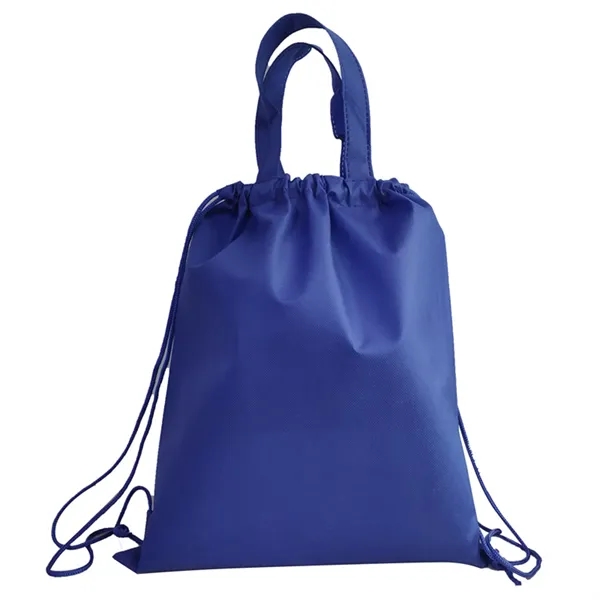 Non woven Backpack Drawstring Tote Bag - Non woven Backpack Drawstring Tote Bag - Image 2 of 6