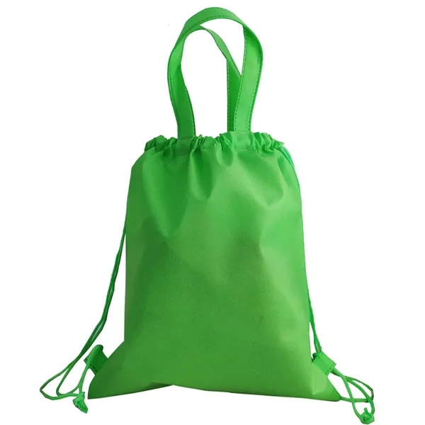 Non woven Backpack Drawstring Tote Bag - Non woven Backpack Drawstring Tote Bag - Image 3 of 6