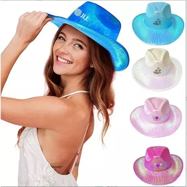 Sparkly Space Cowboy Hat for Party - Sparkly Space Cowboy Hat for Party - Image 1 of 1