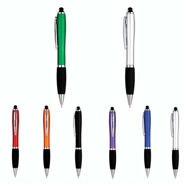 Rubberized Ballpoint Pen - Rubberized Ballpoint Pen - Image 1 of 2