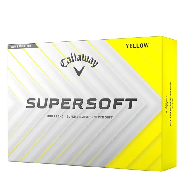 Callaway Supersoft Yellow Golf Balls - Callaway Supersoft Yellow Golf Balls - Image 1 of 4