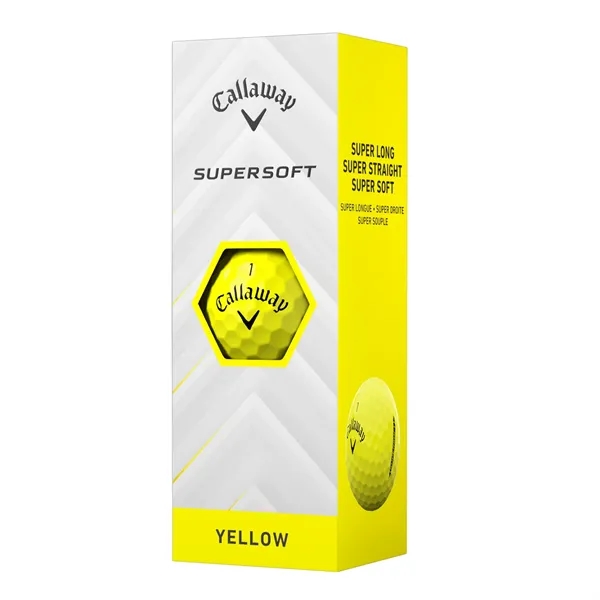 Callaway Supersoft Yellow Golf Balls - Callaway Supersoft Yellow Golf Balls - Image 2 of 4