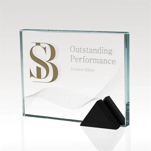 Glass Award on Black Marble Base - Atropos - Glass Award on Black Marble Base - Atropos - Image 0 of 0