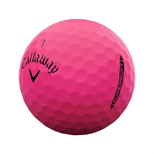Callaway Supersoft Pink Golf Balls - Callaway Supersoft Pink Golf Balls - Image 3 of 4