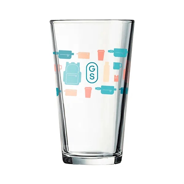 16 oz Pint Glass - 16 oz Pint Glass - Image 2 of 2