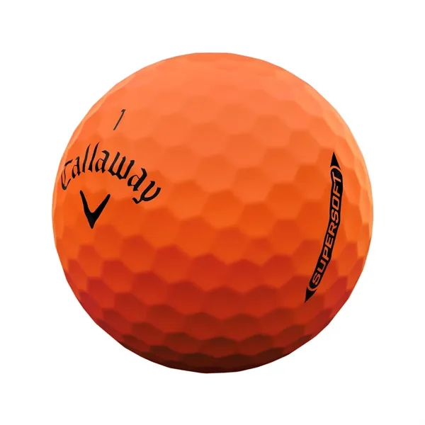 Callaway Supersoft Orange Golf Balls - Callaway Supersoft Orange Golf Balls - Image 3 of 4