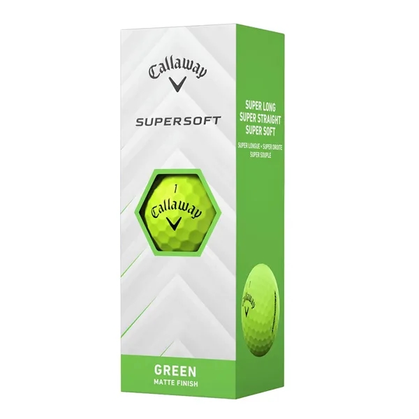Callaway Supersoft Green Golf Balls - Callaway Supersoft Green Golf Balls - Image 2 of 4