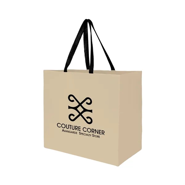 Sugarcane Paper Sustainable Bag - Foil Stamp - Sugarcane Paper Sustainable Bag - Foil Stamp - Image 5 of 13