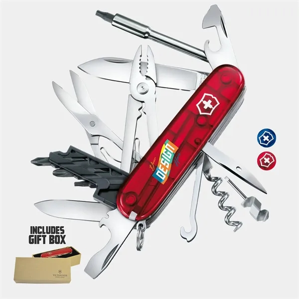Swiss Army Victorinox® Translucent CyberTool Pocket Knife - Swiss Army Victorinox® Translucent CyberTool Pocket Knife - Image 0 of 4