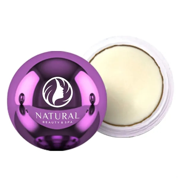 Custom Metallic Lip Balm Ball with Moisturizer