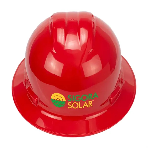 Quartz Vented Full Brim 4 Point Ratchet Hard Hat - Quartz Vented Full Brim 4 Point Ratchet Hard Hat - Image 1 of 4