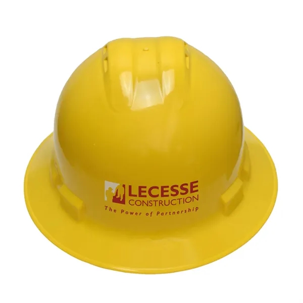 Quartz Vented Full Brim 4 Point Ratchet Hard Hat - Quartz Vented Full Brim 4 Point Ratchet Hard Hat - Image 2 of 4