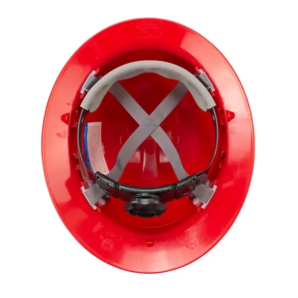 Quartz Vented Full Brim 4 Point Ratchet Hard Hat - Quartz Vented Full Brim 4 Point Ratchet Hard Hat - Image 4 of 4