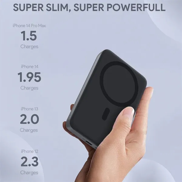 Aukey 10,000 mAh 30W MagSafe Power Bank - Aukey 10,000 mAh 30W MagSafe Power Bank - Image 8 of 18