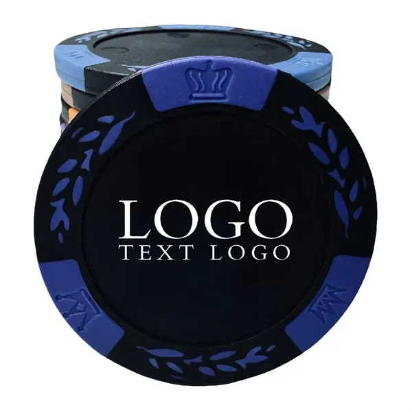 Clay Poker Chips Wheat Ear - Clay Poker Chips Wheat Ear - Image 3 of 15