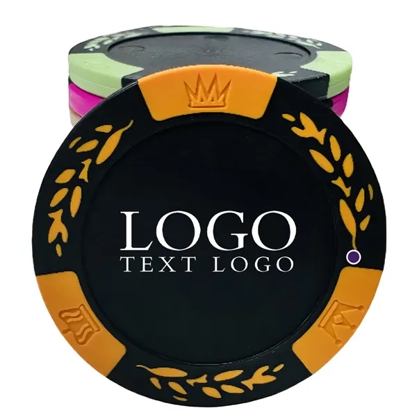 Clay Poker Chips Wheat Ear - Clay Poker Chips Wheat Ear - Image 5 of 15