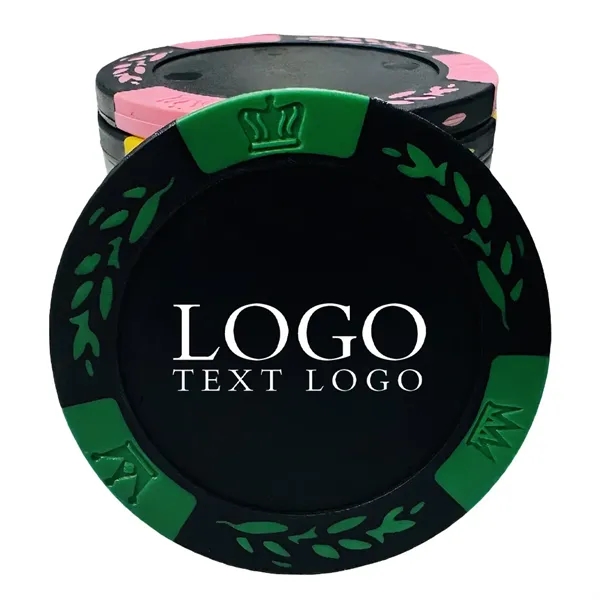 Clay Poker Chips Wheat Ear - Clay Poker Chips Wheat Ear - Image 9 of 15