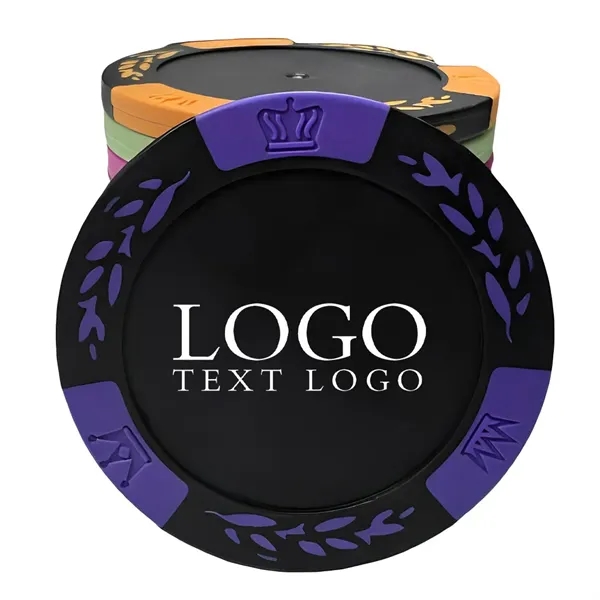 Clay Poker Chips Wheat Ear - Clay Poker Chips Wheat Ear - Image 11 of 15