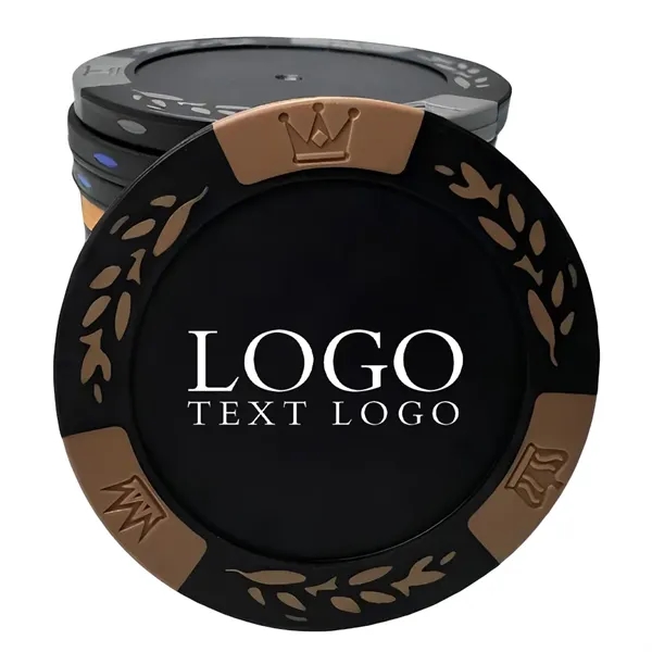 Clay Poker Chips Wheat Ear - Clay Poker Chips Wheat Ear - Image 13 of 15