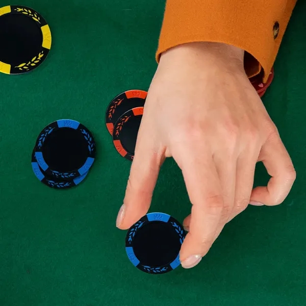 Clay Poker Chips Wheat Ear - Clay Poker Chips Wheat Ear - Image 15 of 15