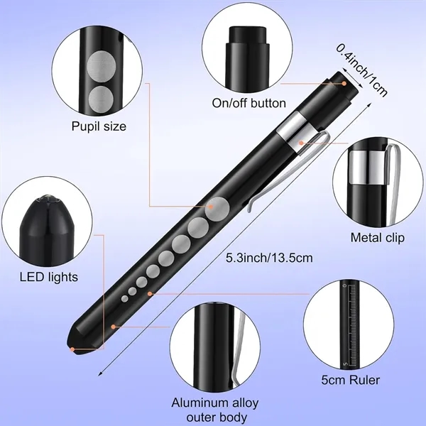 Pen Light Nurse LED Penlight with Pupil - Pen Light Nurse LED Penlight with Pupil - Image 1 of 6