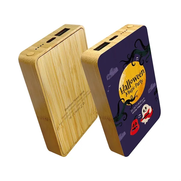 Bamboo Power Bank 5000mAh - Bamboo Power Bank 5000mAh - Image 6 of 7
