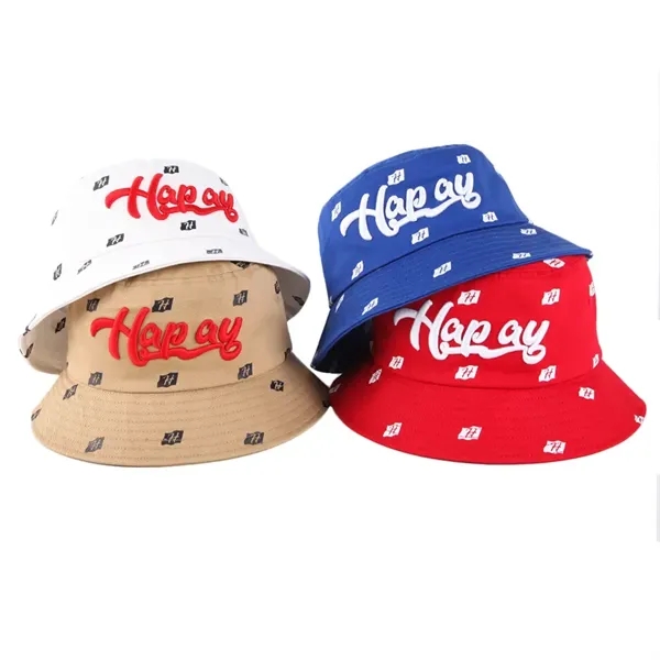 Custom Reversible Bucket Hats& Trendy, Stylish & Promotiona - Custom Reversible Bucket Hats& Trendy, Stylish & Promotiona - Image 1 of 4