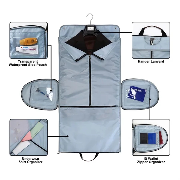 55 L Travel Garment Duffel Carry on Business Trips Bags - 55 L Travel Garment Duffel Carry on Business Trips Bags - Image 3 of 8