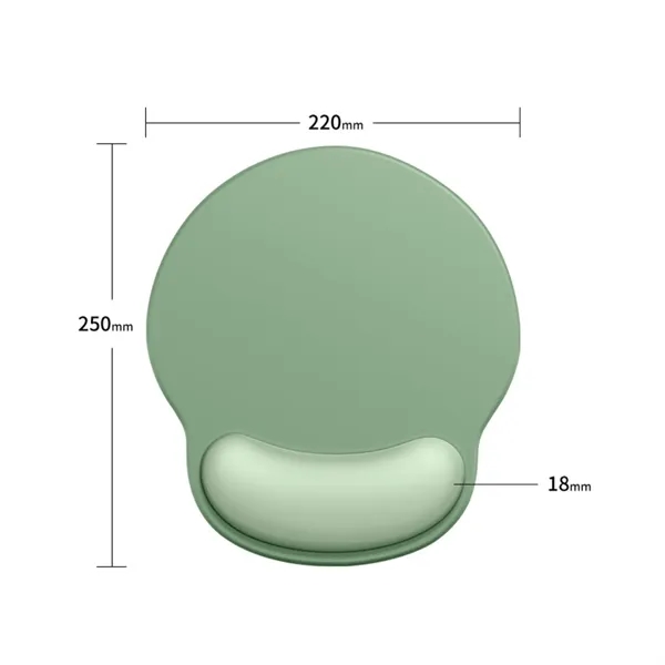 Ergonomic Mouse Pad with Wrist Support - Ergonomic Mouse Pad with Wrist Support - Image 2 of 4