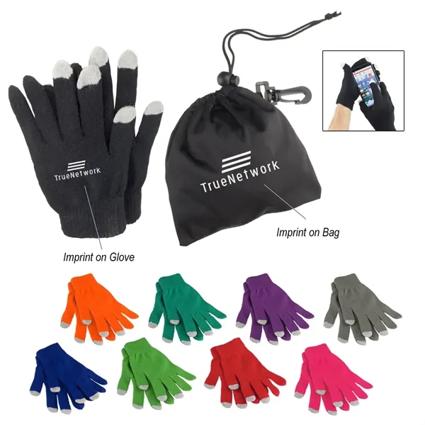 Touch Screen Gloves In Pouch - Touch Screen Gloves In Pouch - Image 0 of 36