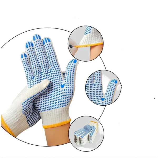 Anti-slip Labor Gloves Dot Grip for Farming Outdoor Work - Anti-slip Labor Gloves Dot Grip for Farming Outdoor Work - Image 4 of 10