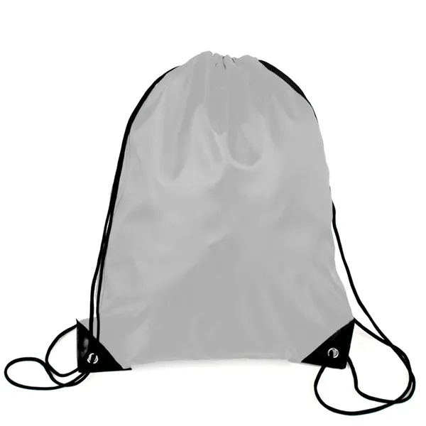 210D Polyester Cinch Drawstring Backpack - 210D Polyester Cinch Drawstring Backpack - Image 1 of 7