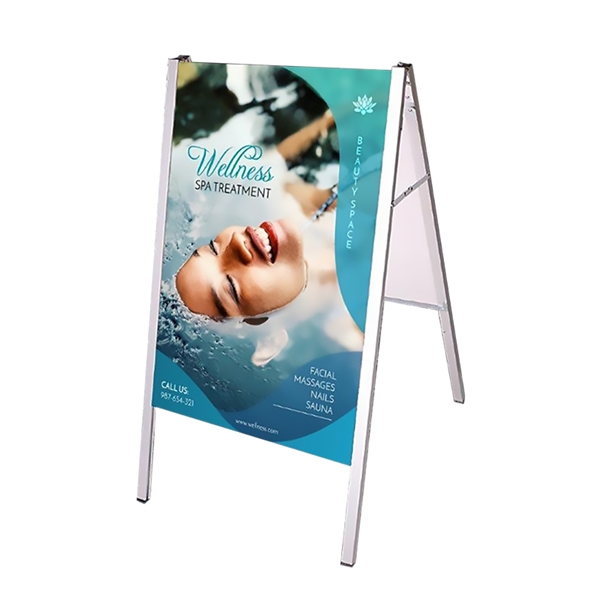 Thriller™ A-frame Signage- Double Sided Graphic+Hardware Kit - Thriller™ A-frame Signage- Double Sided Graphic+Hardware Kit - Image 0 of 5