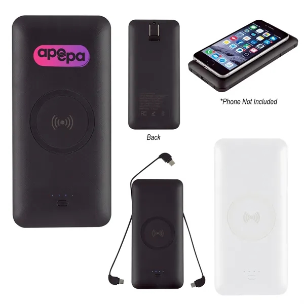 5-In-1 Wireless Charging Power Bank - 5-In-1 Wireless Charging Power Bank - Image 8 of 11