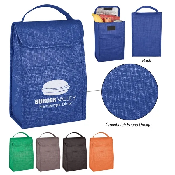 Crosshatch Lunch Bag - Crosshatch Lunch Bag - Image 0 of 23