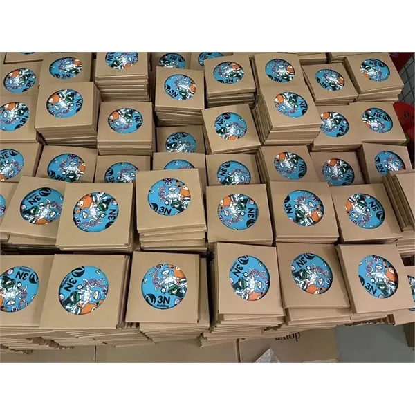 Round Absorbent Ceramic Stone Coaster - Round Absorbent Ceramic Stone Coaster - Image 6 of 6