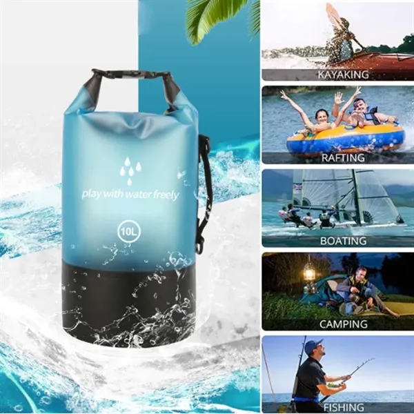 2 Pieces Waterproof Dry Bag - 2 Pieces Waterproof Dry Bag - Image 3 of 5