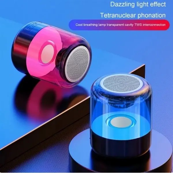 MINI RGB Portable Wireless Bluetooth Speaker - MINI RGB Portable Wireless Bluetooth Speaker - Image 3 of 3