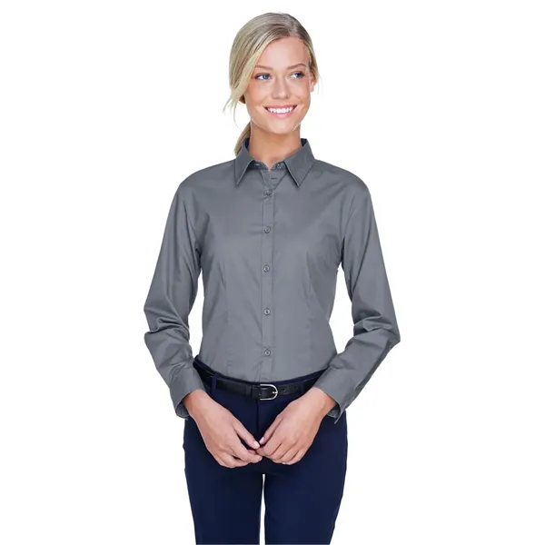 UltraClub Women's Whisper Twill Dress Shirt - UltraClub Women's Whisper Twill Dress Shirt - Image 0 of 0