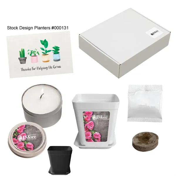 DIY Planter And Candle Gift Set - DIY Planter And Candle Gift Set - Image 0 of 1