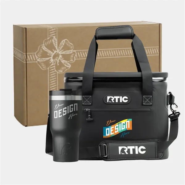 RTIC® Soft Pack Cooler Bag & Insulated Tumbler Gift Set - RTIC® Soft Pack Cooler Bag & Insulated Tumbler Gift Set - Image 0 of 0